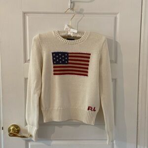 Polo Ralph Lauren USA flag sweater